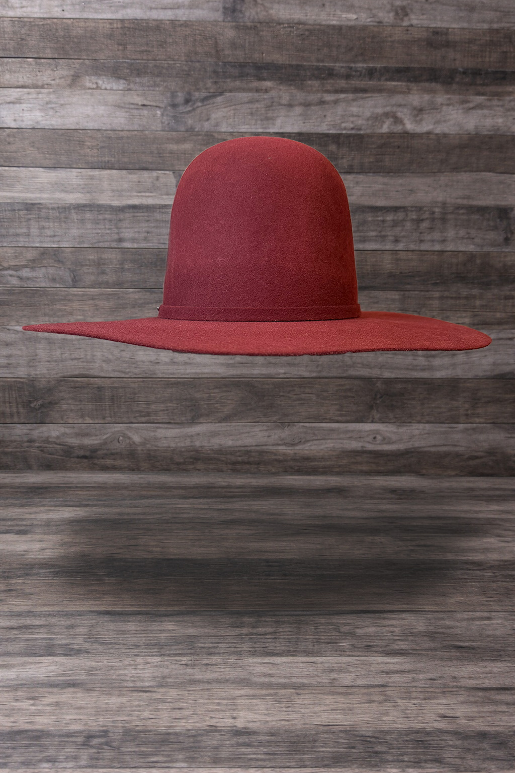 6X Burgundy Felt