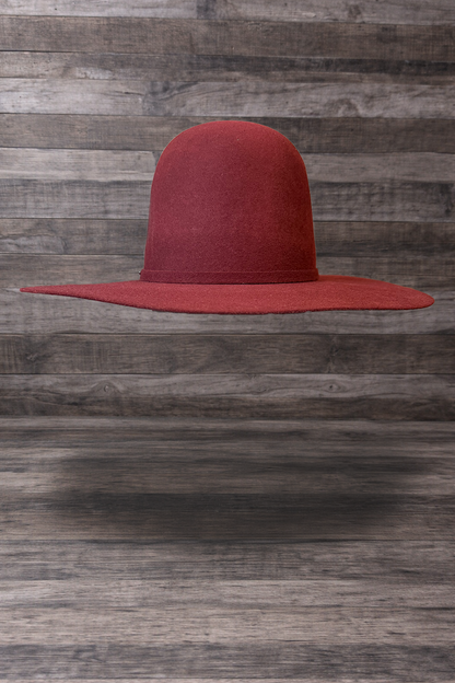 6X Burgundy Felt