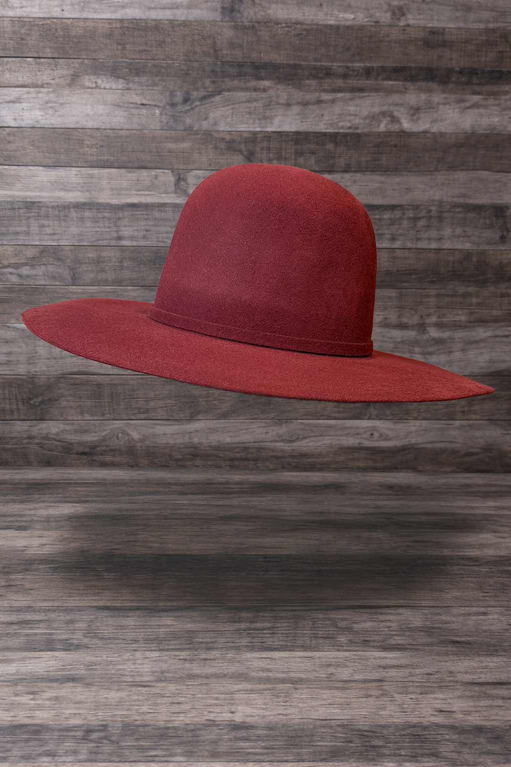 6X Burgundy Felt